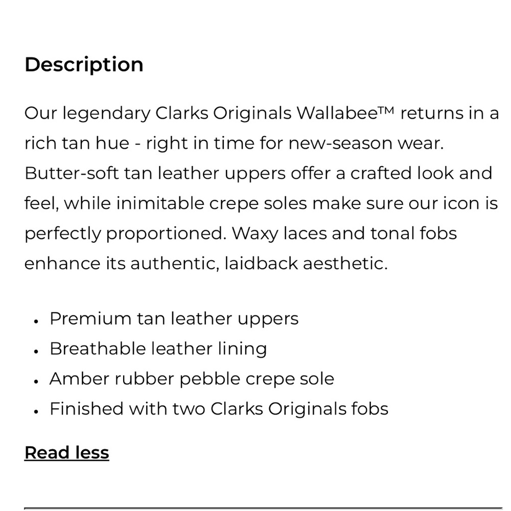 Clark’s Wallabees - Picture 6 of 6